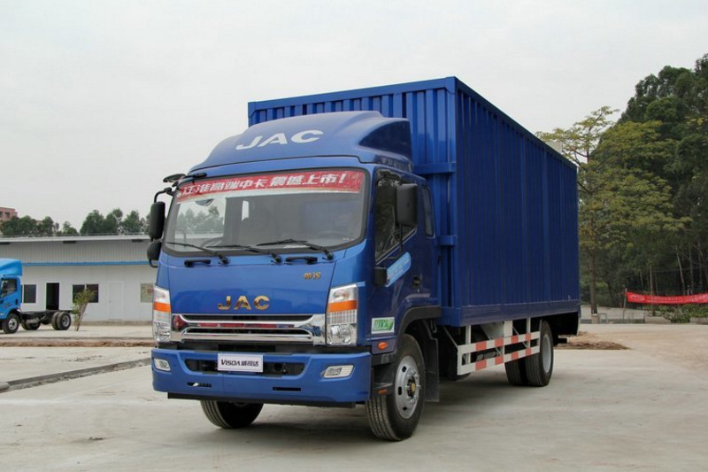 江淮帅铃 威司达W530中卡 160马力 4X2 6.8米 国四厢式载货车(HFC5110XXYP70K1E1)