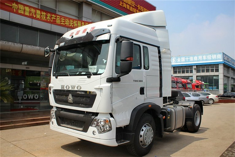 中国重汽 HOWO T5G重卡 340马力 4X2 国四牵引车(速比:3.7)(ZZ4187N361GD1)
